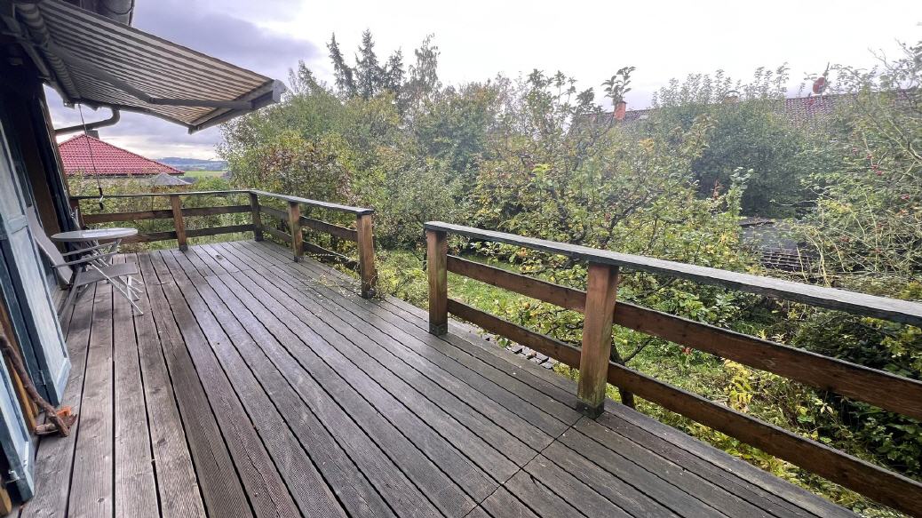 Veranda auf der kompletten S&uuml;dseite